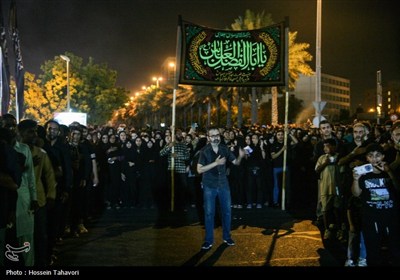 مراسم عزادارای شب عاشورای حسینی(ع) در کیش