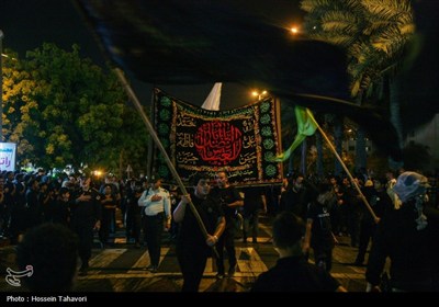 مراسم عزادارای شب عاشورای حسینی(ع) در کیش