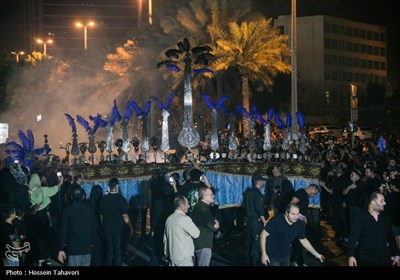 مراسم عزادارای شب عاشورای حسینی(ع) در کیش