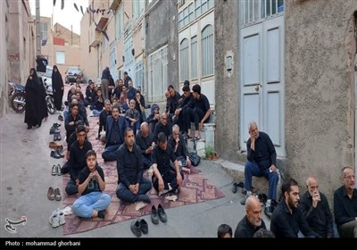 عزاداری در حسینیه دختر آخوند بیرجند ؛ محفل 100 ساله عاشقان حسینی