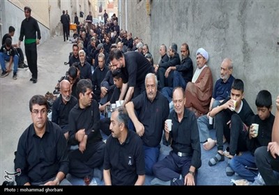 عزاداری در حسینیه دختر آخوند بیرجند ؛ محفل 100 ساله عاشقان حسینی