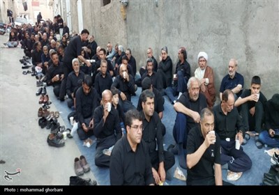 عزاداری در حسینیه دختر آخوند بیرجند ؛ محفل 100 ساله عاشقان حسینی