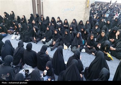 عزاداری در حسینیه دختر آخوند بیرجند ؛ محفل 100 ساله عاشقان حسینی