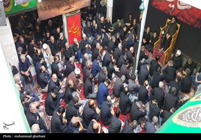 عزاداری در حسینیه دختر آخوند بیرجند ؛ محفل 100 ساله عاشقان حسینی
