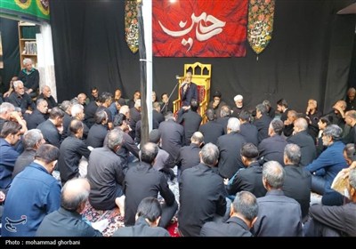 عزاداری در حسینیه دختر آخوند بیرجند ؛ محفل 100 ساله عاشقان حسینی