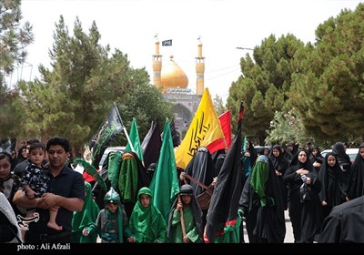 برگزاری با شکوه تعزیه‌ تاسوعا در ده زیار 