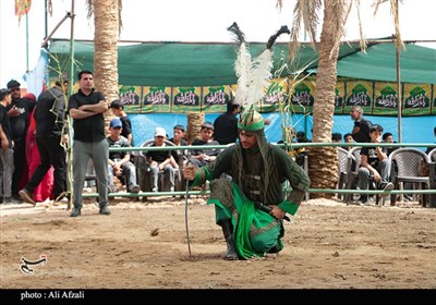 برگزاری با شکوه تعزیه‌ تاسوعا در ده زیار 