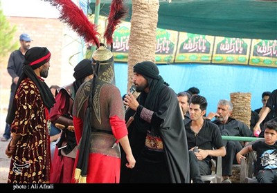 برگزاری با شکوه تعزیه‌ تاسوعا در ده زیار 