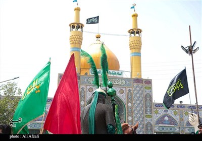برگزاری با شکوه تعزیه‌ تاسوعا در ده زیار 