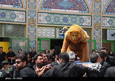 برگزاری با شکوه تعزیه‌ تاسوعا در ده زیار 