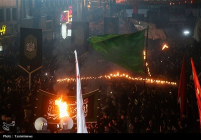 شب،حرم،عاشورا،قم،حسين،نواي،گنبد،پرچم،شهر،مشكي،عزاداري،زائران ...