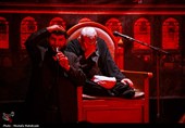 عزاداری شب عاشورای حسینی در مسجد جمکران