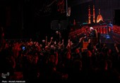 عزاداری شب عاشورای حسینی در مسجد جمکران