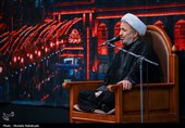 عزاداری شب عاشورای حسینی در مسجد جمکران