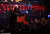 عزاداری شب عاشورای حسینی در مسجد جمکران
