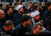 عزاداری شب عاشورای حسینی در مسجد جمکران