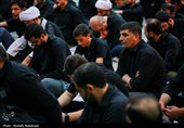 عزاداری شب عاشورای حسینی در مسجد جمکران