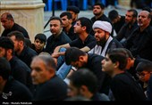 عزاداری شب عاشورای حسینی در مسجد جمکران
