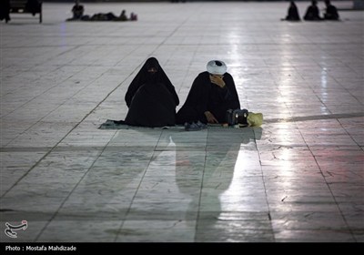 مراسم احیای شب عاشورا در مسجد جمکران