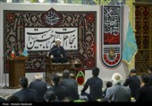 مراسم احیای شب عاشورا در مسجد جمکران