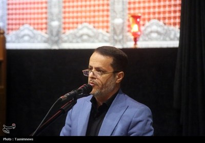 مراسم احیای شب عاشورا در حرم حضرت معصومه(س)
