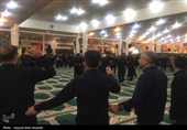 حرکت عزاداران در عاشورا حسینی در بوشهر