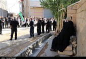 عزاداری هیات کفن پوشان مسلم ابن عقیل روستای سوکهریز شهرستان خرمدره