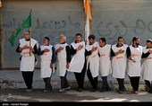 عزاداری هیات کفن پوشان مسلم ابن عقیل روستای سوکهریز شهرستان خرمدره