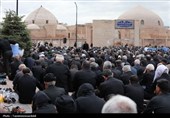 اردبیلِ سربلند؛ نماز ظهر عاشورا با شکوه‌تر از همیشه در دارالارشاد و دارالعباس