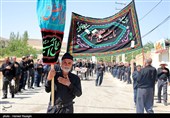 عزاداری  عاشورای حسینی  در روستای مینودر- ابهر