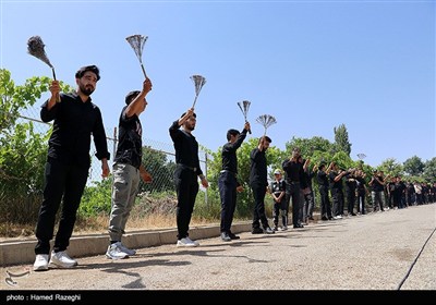 عزاداری عاشورای حسینی در روستای مینودر- ابهر