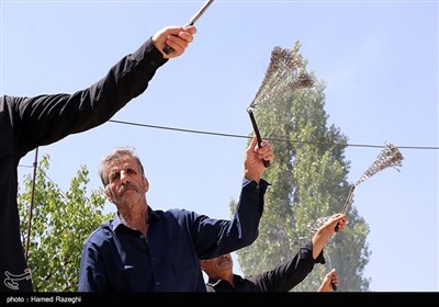عزاداری عاشورای حسینی در روستای مینودر- ابهر