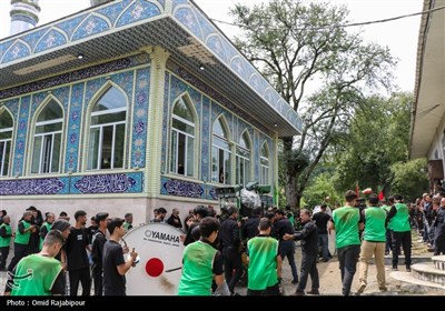 عزاداری عاشورای حسینی در رحیم آباد گیلان