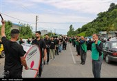 عزاداری عاشورای حسینی در رحیم آباد گیلان