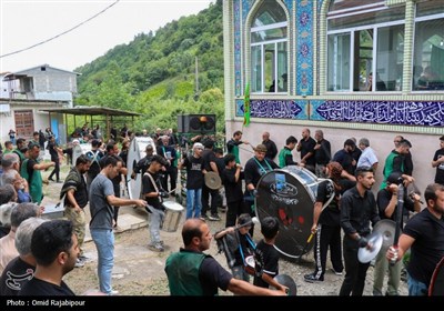 عزاداری عاشورای حسینی در رحیم آباد گیلان