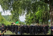 عزاداری عاشورای حسینی در رحیم آباد گیلان