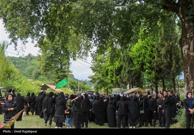 عزاداری عاشورای حسینی در رحیم آباد گیلان