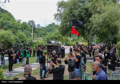 عزاداری عاشورای حسینی در رحیم آباد گیلان