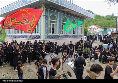 عزاداری عاشورای حسینی در رحیم آباد گیلان