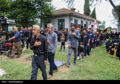 عزاداری عاشورای حسینی در رحیم آباد گیلان