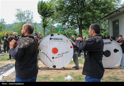 عزاداری عاشورای حسینی در رحیم آباد گیلان