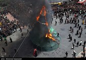 Tent Set on Fire at Ashura Commemorative Practice in Tehran