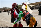 مراسم خیمه سوزان ظهر عاشورا – قزوین