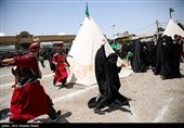 مراسم خیمه سوزان ظهر عاشورا – قزوین