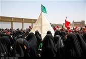 مراسم خیمه سوزان ظهر عاشورا – قزوین