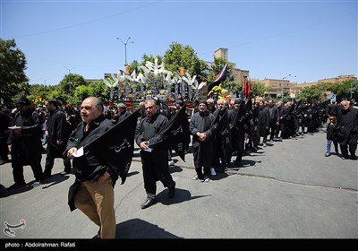 مراسم عزاداری عاشورای حسینی در همدان