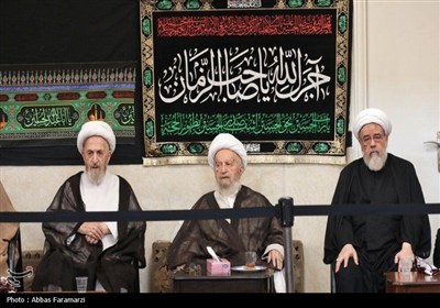 عزاداری روز عاشورا در بیوت مراجع عظام تقلید