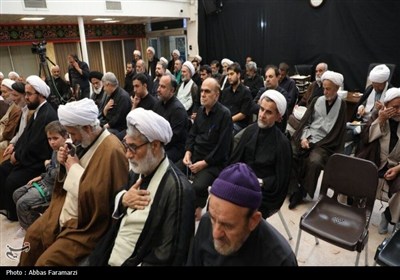 عزاداری روز عاشورا در بیوت مراجع عظام تقلید