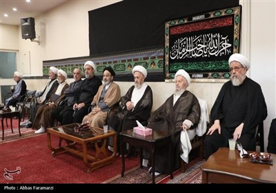 عزاداری روز عاشورا در بیوت مراجع عظام تقلید