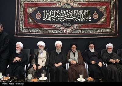 عزاداری روز عاشورا در بیوت مراجع عظام تقلید